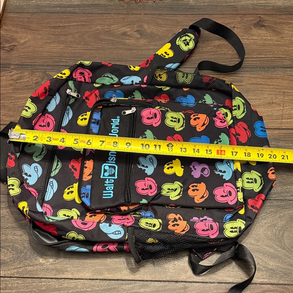 Disney Parks Colorful Mickey Mouse Backpack - Picture 5 of 5